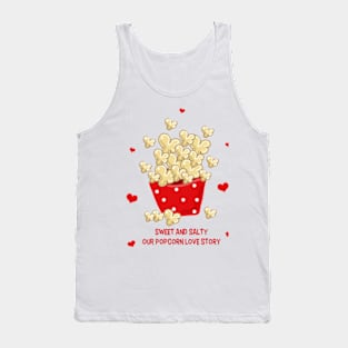 Our Popcorn Love Story Tank Top